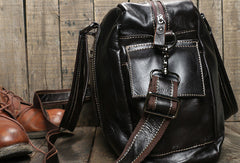 Cool Leather mens Travel bag Duffle Bag Weekender Bag Overnight Bag shoulder bags - EverHandmade