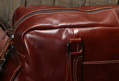 Cool Leather mens Travel bag Duffle Bag Weekender Bag Overnight Bag shoulder bags - EverHandmade