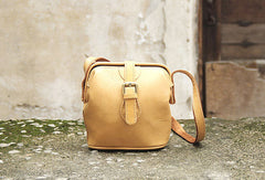 Handmade vintage small purse leather black bag brown shoulder bag crossbody for women - EverHandmade
