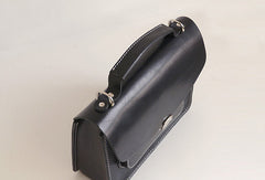Handmade Womens Leather shoulder bags Satchel Bag School Bag for women - EverHandmade
