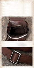 Handmade Convertible Leather Backpacks Womens Best Leather Shoulder Purse School Rucksack