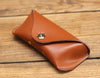 Handmade LEATHER Womens Sunglasses Box Case Brown Glasses Holder For Men