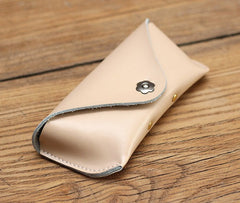 Handmade LEATHER Womens Sunglasses Box Case Green Glasses Holder For Men