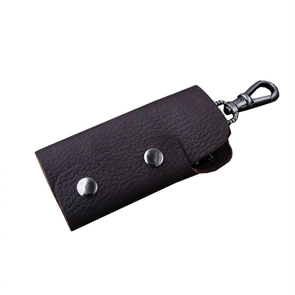 Handmade Leather Mens Key Holders Key Wallet With Belt Clip Key Holder Wallet fo GJ00381034