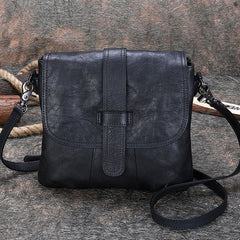 Handmade Green Leather Womens Square Shoulder Bag School Crossbody Purse for Women