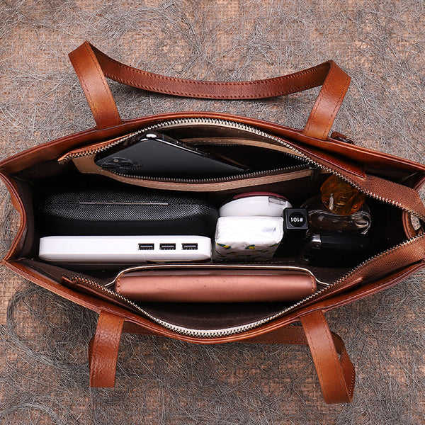 Handmade Green Leather Womens Vintage Baguette Bag - Bill Slots Detail
