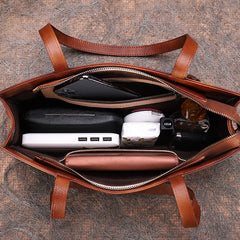 Handmade Green Leather Womens Vintage Baguette Bag - Bill Slots Detail