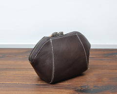 Handmade Leather Wristlet Wallet Zip Clutch Wallet Womens Ladies Zip Phone Wristlet Wallets for Women