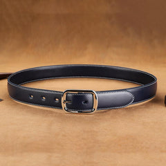 Handmade Mens Coffee Leather Belts PERSONALIZED Fashion Coffee Leather Belt for Men