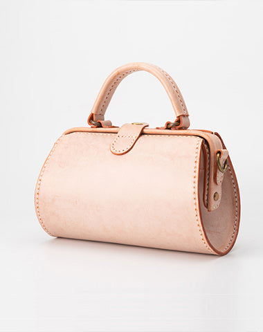 Handmade Womens Purple Leather Doctor Handbag Purse Small Side Bag Doctor Bags f DB06491031