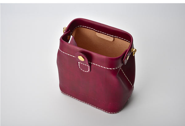 Handmade Womens Green Leather Small doctor Purse shoulder doctor bags for women DB03891009