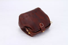 Handmade Womens Blue Leather Small doctor Purse shoulder doctor bags for women