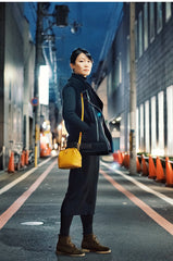 Handmade Womens Blue Leather Small doctor Purse shoulder doctor bags for women