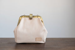Handmade Womens White Leather Doctor Backpack Purse Shoulder Doctor Handbag for Women