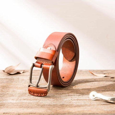 Handmade Cool Leather Mens Belt Leather Belt for Men