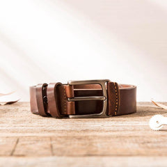 Handmade Cool Leather Mens Belt Leather Belt for Men