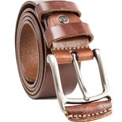 Handmade Cool Leather Mens Belt Leather Belt for Men