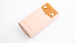 Handmade Cute LEATHER Womens Key Wallet Leather Small Key Holders FOR Women