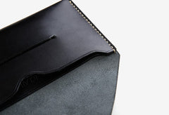 Handmade Cute Leather Womens Envelope Long Wallets Phone Long Wallet for Women