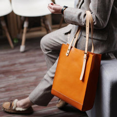 womens leather totes Handmade Brown Leather Tote Bags for Women Black Leather Work Tote Bag Tote Leather Bags 