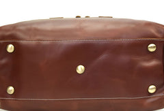 Handmade Genuine Leather MenS Travel Duffle Bag Laptop Weekender Bag Overnight Bag Vintage Shoulder Vintage Bag
