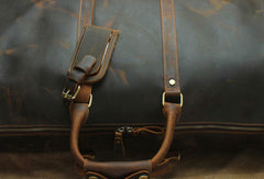 Leather Mens Weekender Bag Travel Bag Duffle Bag Vintage Overnight Bag Bag