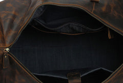 Leather Mens Weekender Bag Travel Bag Duffle Bag Vintage Overnight Bag Bag