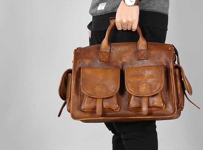 Vintage man bag sales