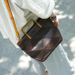 Tan Leather Handbag Small Tan Handbag Unusual Handbags Purses - Annie Jewel