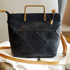 Quilted Leather Handbags Unusual Handbags - Annie Jewel