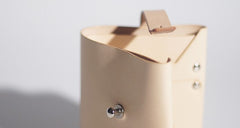 Handmade LEATHER Black Beige Womens Bifold Small Wallet Cute Leather Small Wallet FOR Women