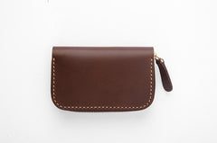 Handmade LEATHER Mens Small Zipper Car Key Wallet Leather Key Holders FOR Men