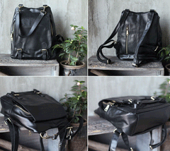 Cute Trendy Backpacks Womens Black Backpack Purse - Annie Jewel