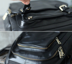 Cute Trendy Backpacks Womens Black Backpack Purse - Annie Jewel