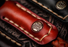 Cool Leather Braided Biker Carp Wallet Chain for Chain Wallets Biker Wallets