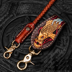 Cool Leather Braided Biker Wallet Chain for Chain Wallet Biker Wallet Chain