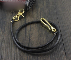 Handmade Leather Cool Punk Rock Wallet Chain Biker Trucker Wallet Chain Trucker Wallet Chain for Men