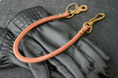 Handmade Leather Cool Punk Rock Wallet Chain Biker Trucker Wallet Chain Trucker Wallet Chain for Men