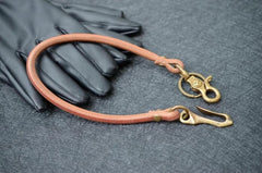 Handmade Leather Cool Punk Rock Wallet Chain Biker Trucker Wallet Chain Trucker Wallet Chain for Men