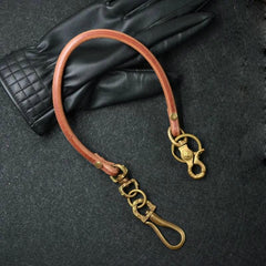 Handmade Leather Cool Punk Rock Wallet Chain Biker Trucker Wallet Chain Trucker Wallet Chain for Men