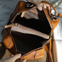 Leather Structured Satchel Square Purses Handbags Crossbody Bag Purse - Annie Jewel