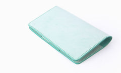 Handmade Leather Cute Womens Passport Wallet Long Travel Wallet for Women