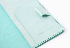 Handmade Leather Cute Womens Passport Wallet Long Travel Wallet for Women