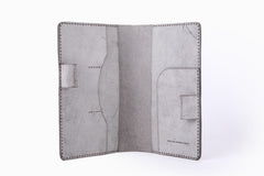 Handmade Leather Cute Womens Passport Wallet Long Travel Wallet for Women
