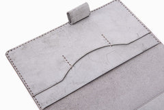 Handmade Leather Cute Womens Passport Wallet Long Travel Wallet for Women