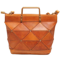 Tan Leather Handbag Small Tan Handbag Unusual Handbags Purses - Annie Jewel