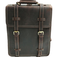 Handmade Leather Mens Backpack Travel Backpack Laptop Backpack for men