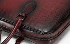 Cool Leather Mens Briefcases Work Bag Laptop Bag Business Bag for Men