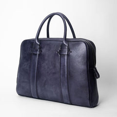 Handmade Leather Mens Briefcases Work Bag Laptop Bag Business Bag for Men