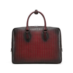 Cool Leather Mens Briefcases Work Bag Laptop Bag Business Bag for Men